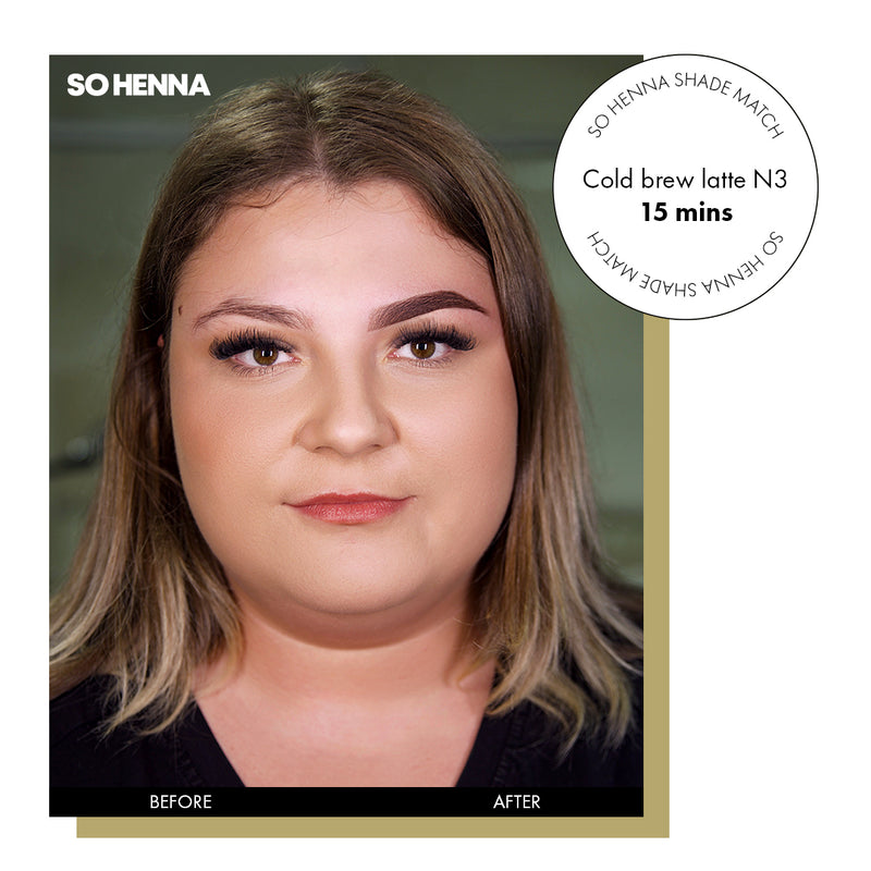 pose henné sourcils, henné, teinture sourcils henné, So Henna, henné vegetal sourcil, sourcil au henné, henne sourcil