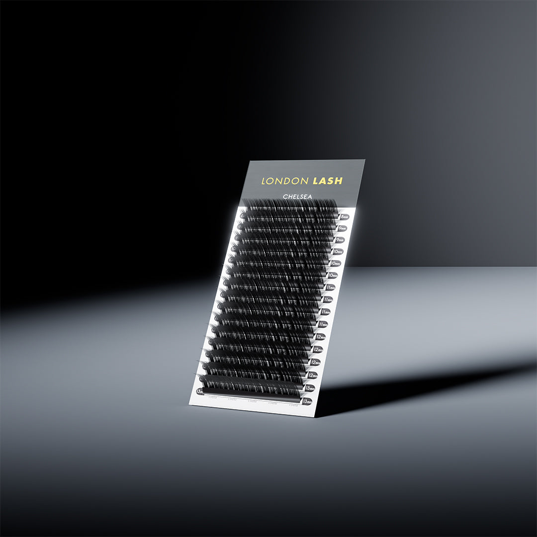 EXTENSIONS DE CILS VOLUME  "CHELSEA" 0.12