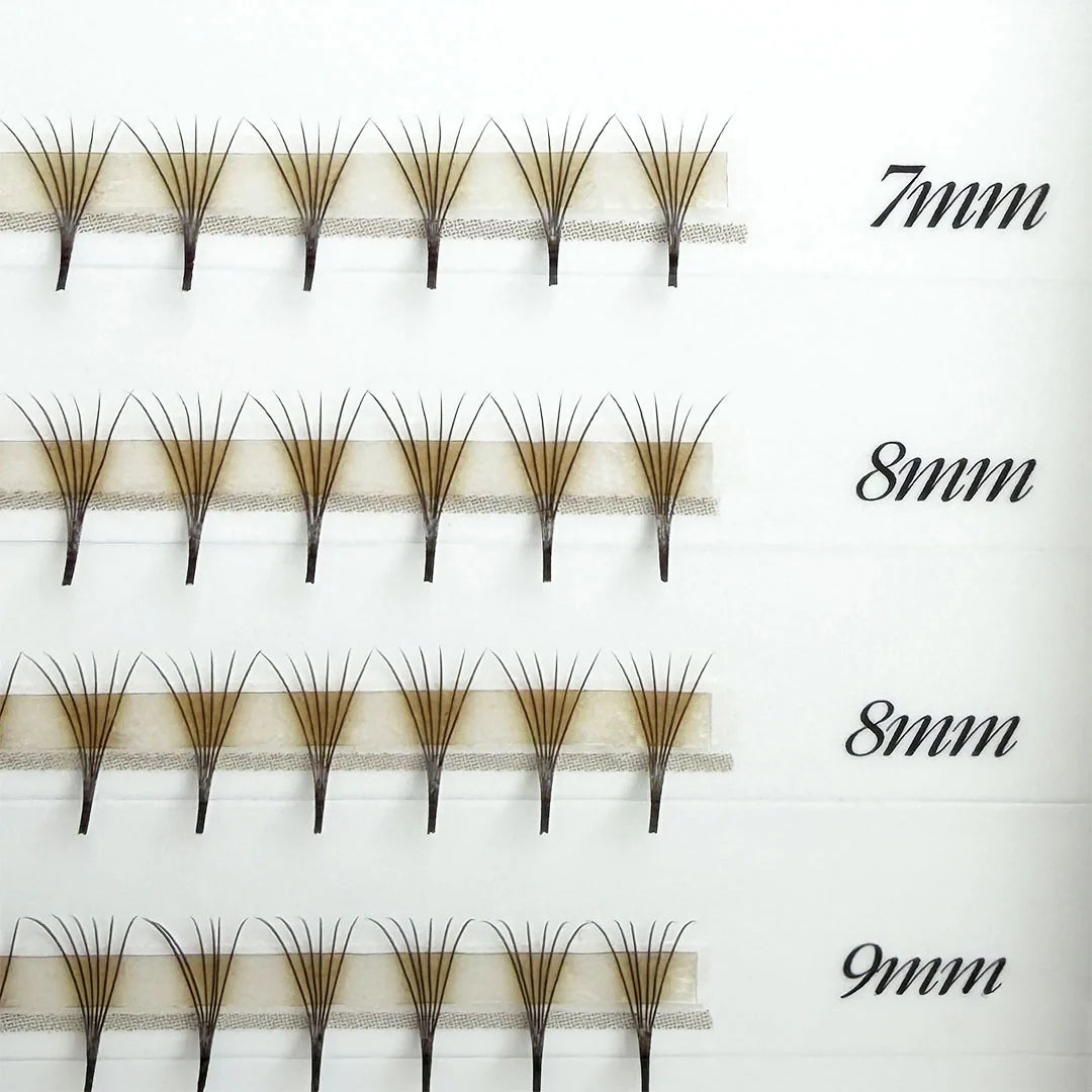 Préfaits Étroits Marron 6D 0.07 600 préfaits - Longueurs mixtes