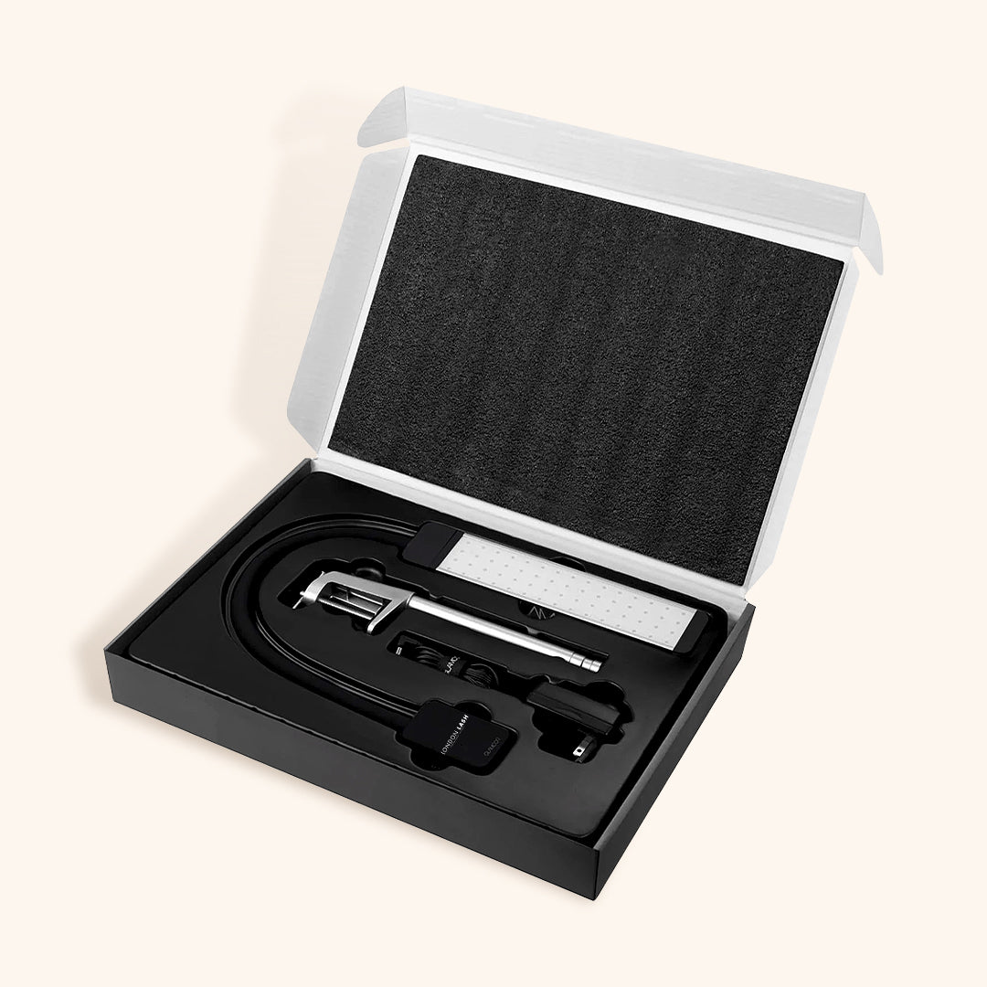  lampe glamcor reveal, lampe, lampe cils, lampe pose de cils, extension de cils materiel, technicienne de cils, kit extension de cils,