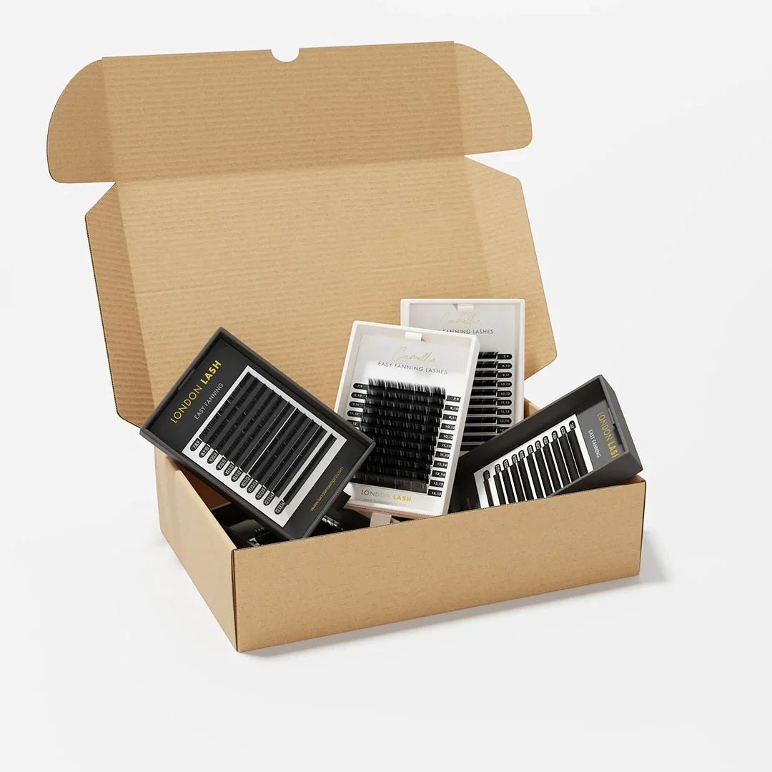 Achetez en une seule fois - Bundle de cils - Camellia Textured (2 couches) / Easy Fanning (3 couches)