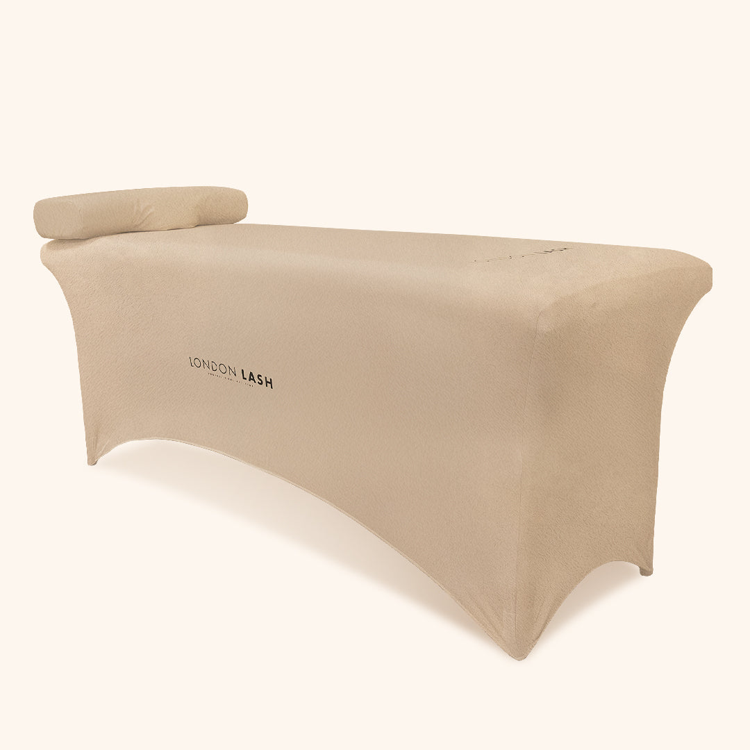 Housse de Lit et Taie d’Oreiller en Polaire Teddy Beige