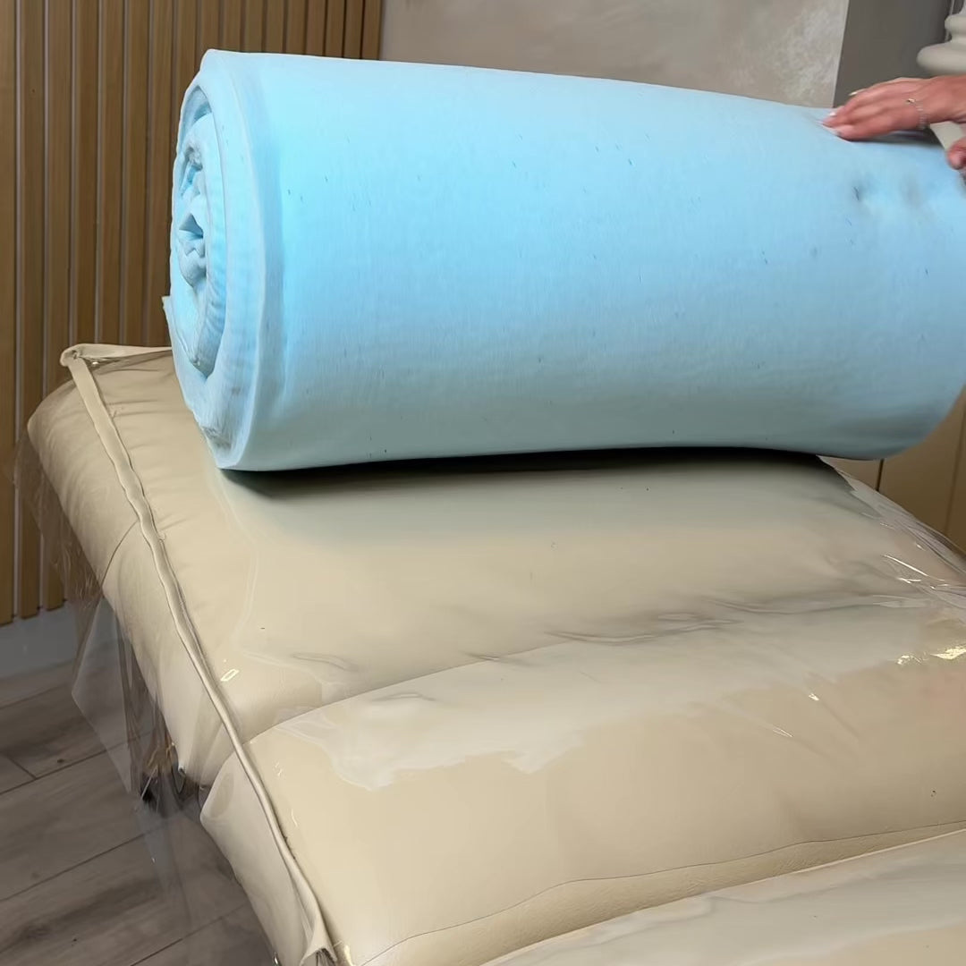 Surmatelas en mousse à mémoire pour lit de beauté (2 couleurs)