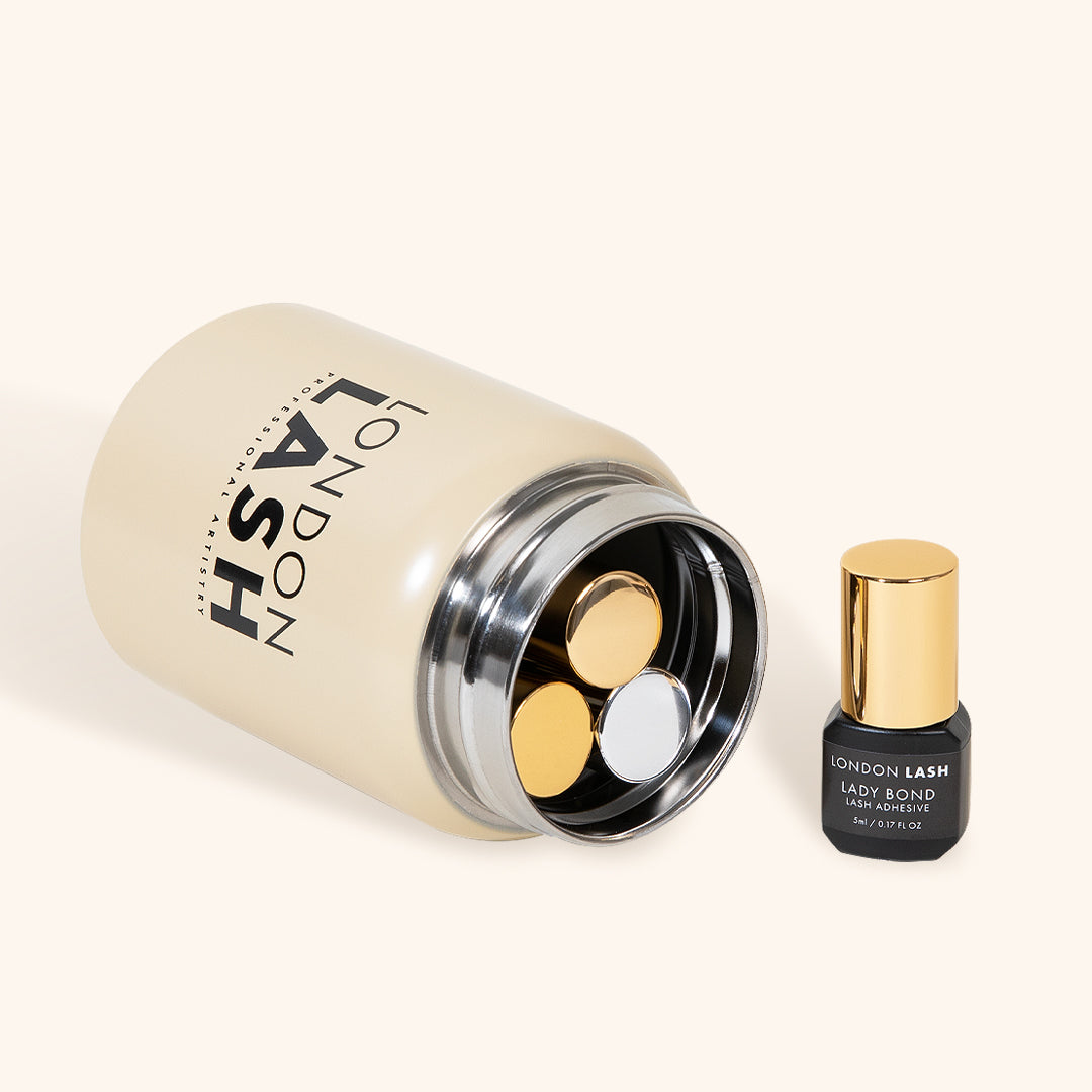 Conteneur Hermétique, Rangement Pour Colle, colle cils, colle extension de cils, grossiste extension de cils, materiel extension de cils