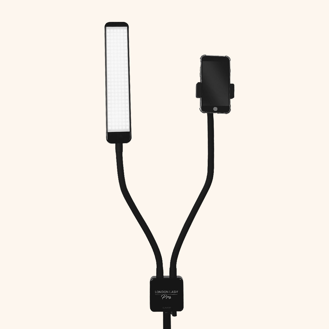 lampe glamcor capture, lampe, lampe cils, pose d extension de cils, technicienne de cils, kit extension de cils, extension de cils materiel, lampe professionelle