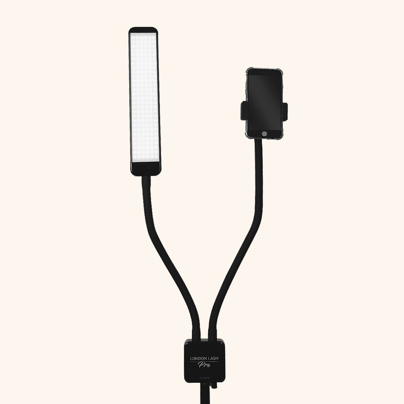 lampe glamcor capture, lampe, lampe cils, pose d extension de cils, technicienne de cils, kit extension de cils, extension de cils materiel, lampe professionelle