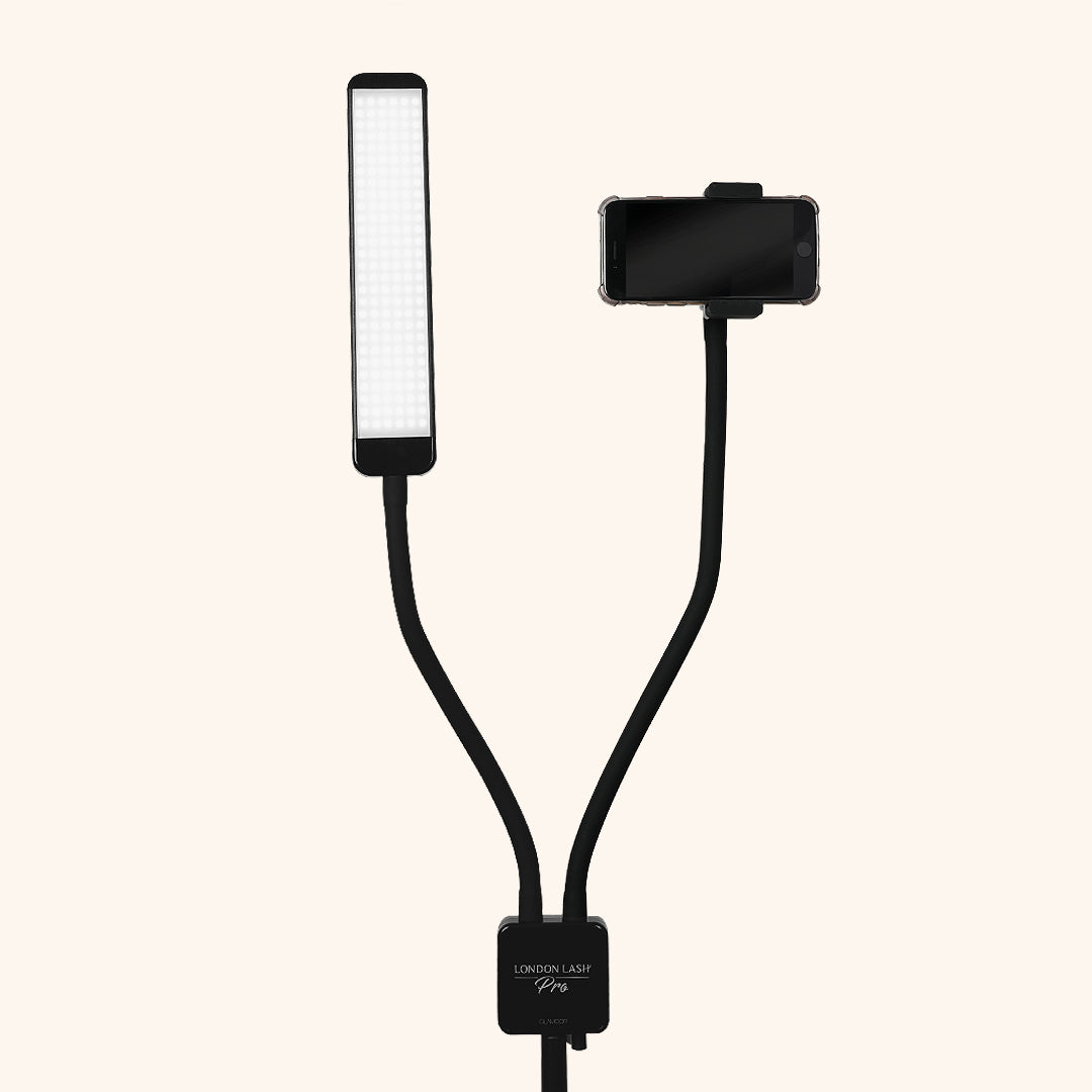 lampe glamcor capture, lampe, lampe cils, pose d extension de cils, extension de cils materiel, lampe professionelle, technicienne de cils, kit extension de cils,