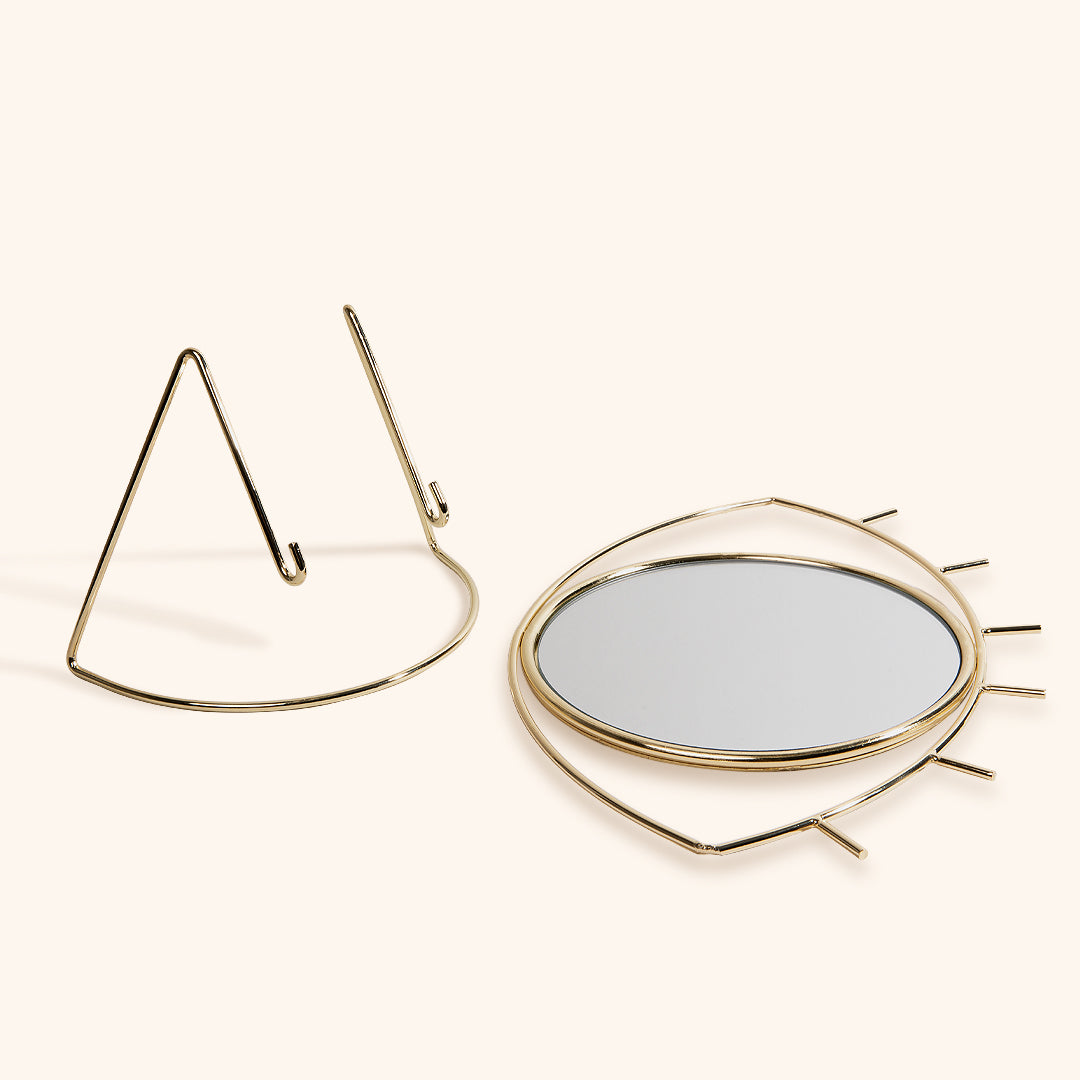 miroir, miroir cils, miroir pose d extension de cils, extension de cils materiel, salons de beauté, petit miroir, produit pour cils, kit extension de cils