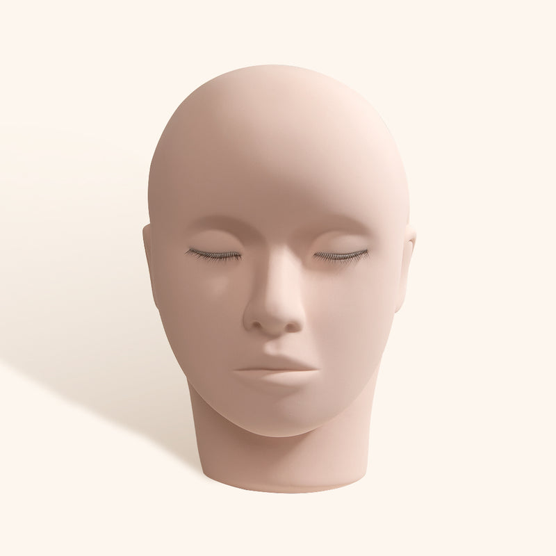 Tête d'entraînement, pose de cils, Volume Russe, extension de cils, cils, cil a cil, extension cils, extension de cils volume russe, extension de cils naturel , extensions de cils,