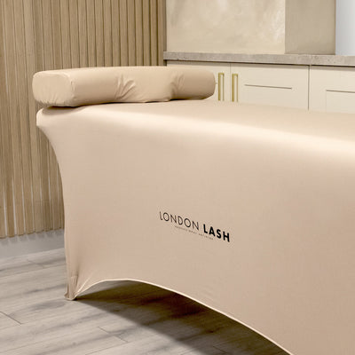 Coussin à mémoire de forme, coussin beige, coussin, coussin soin, produit pour salons de beauté, London Lash, materiel extension de cils