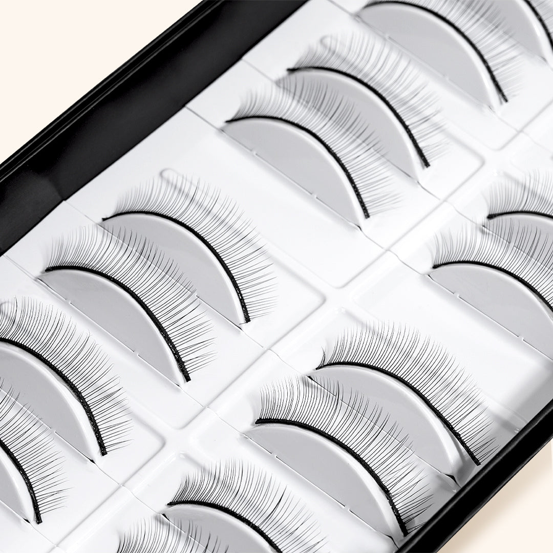 faux cils pour entrainement, faux cils, entrainement, extension de cils naturel, technicienne de cils, materiel extension de cils, pose d extension de cils,